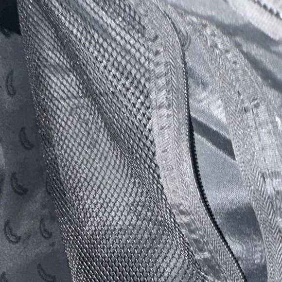 Sprayground limited edition Black Backpack with Silver Shark Design